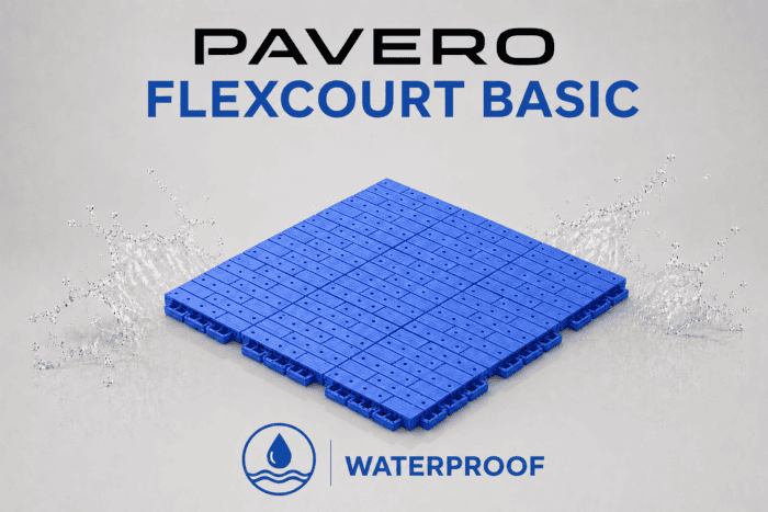 Pardoseală modulară recreativă Pavero FlexCourt Basic